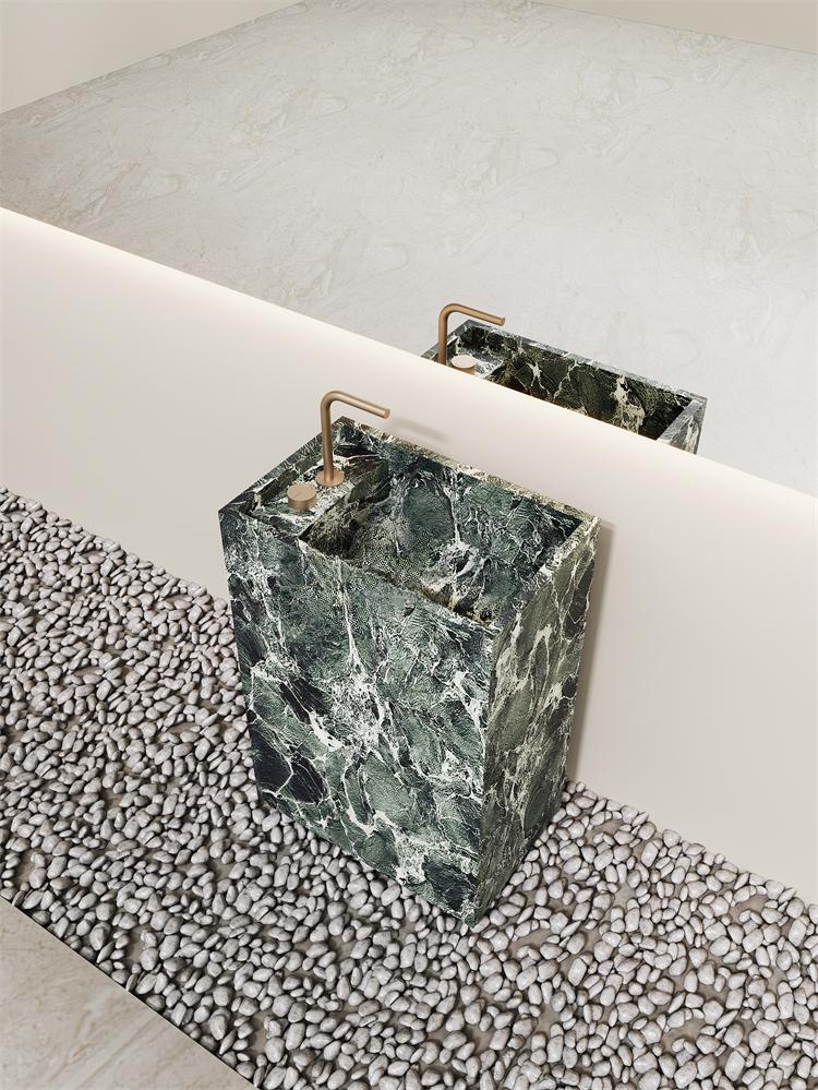 Kinsley Yellow Travertine Marble Sink