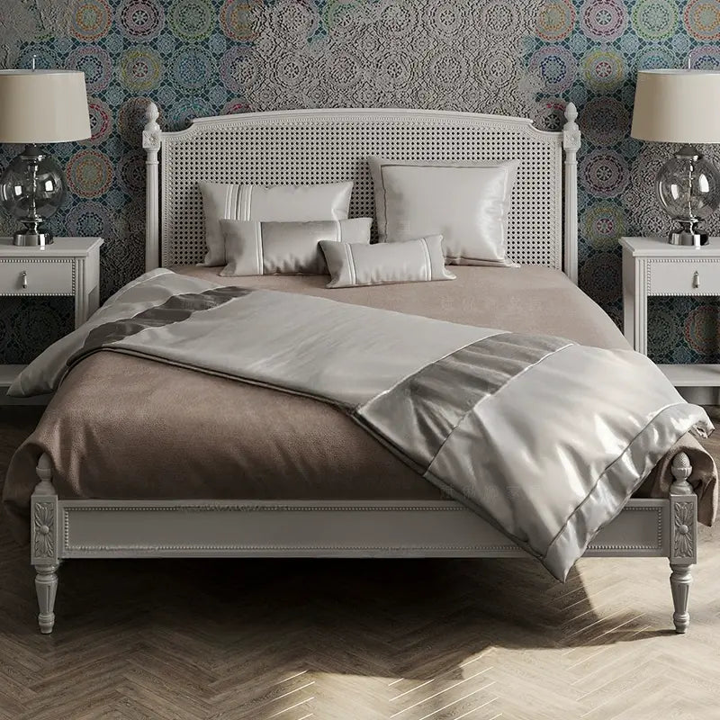 Ottavio Light Luxury Princess Villa Bed