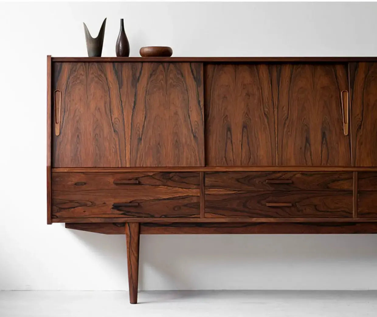 Tesia Vintage Danish Cherry Wood Sideboard