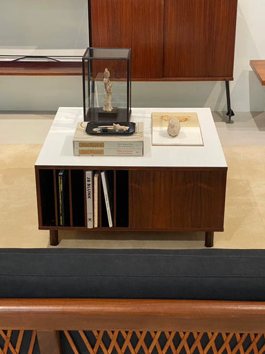 Elegant Peter Lovig Nielsen Mid-Century Modern Danish Design Storage Coffee Table
