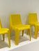 Classic 1970s Fiberglass Yellow Dining Chair by onemorechair