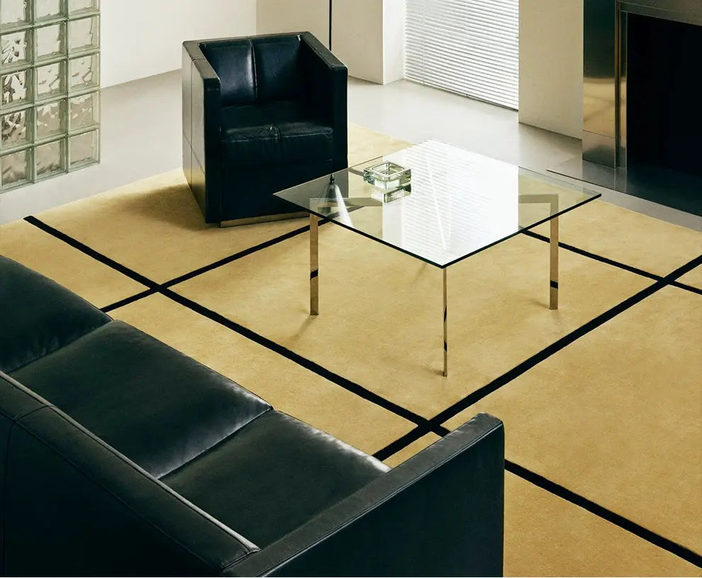 Théodore Handmade Lattice Carpet – Retro Nordic Design