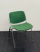 Vintage Italian Castelli DSC106 Stackable Chair by Giancarlo Piretti, Green Fabric