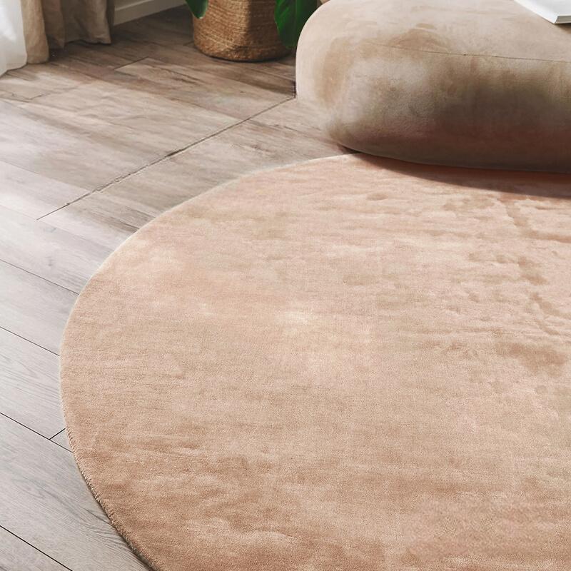 Evander Luxury Tencel Orange Blanket – Hand-Made Designer Style