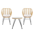 Gardeon 3PC Outdoor Furniture Bistro Set