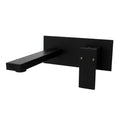 BLAZE Black Bathtub/Basin Wall Mixer With Spout