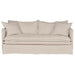 Palm Beach 3 Seater Slip Cover Sofa - Natural Linen
