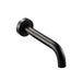 Pentro Matte Black Round Bath Spout