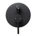 
Pentro Matte Black Round Shower Mixer