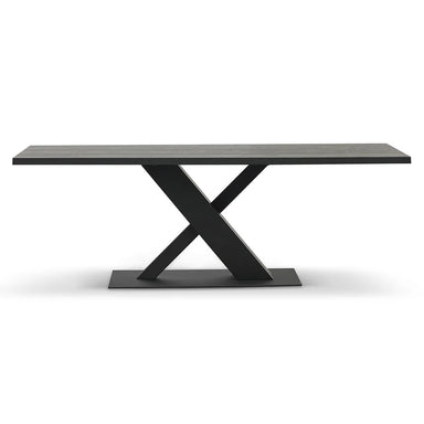 Pilar 2.2m Dining Table - Full Black