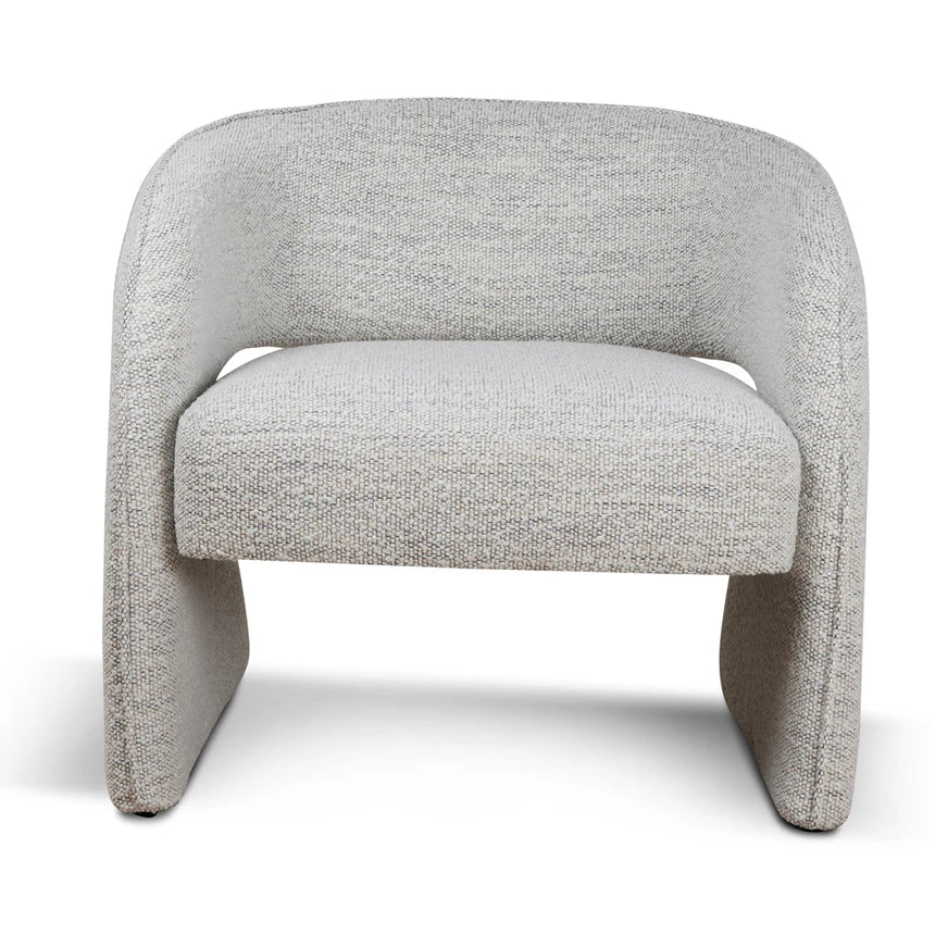 Renata Fabric Armchair - Fog Grey