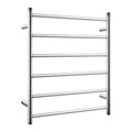 Round Electric Heated Towel Rack 6 Bars