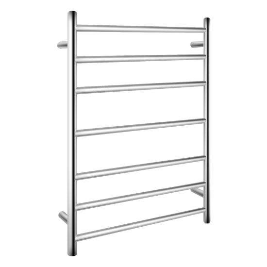 Round Electric Heated Towel Rack 7 Bars