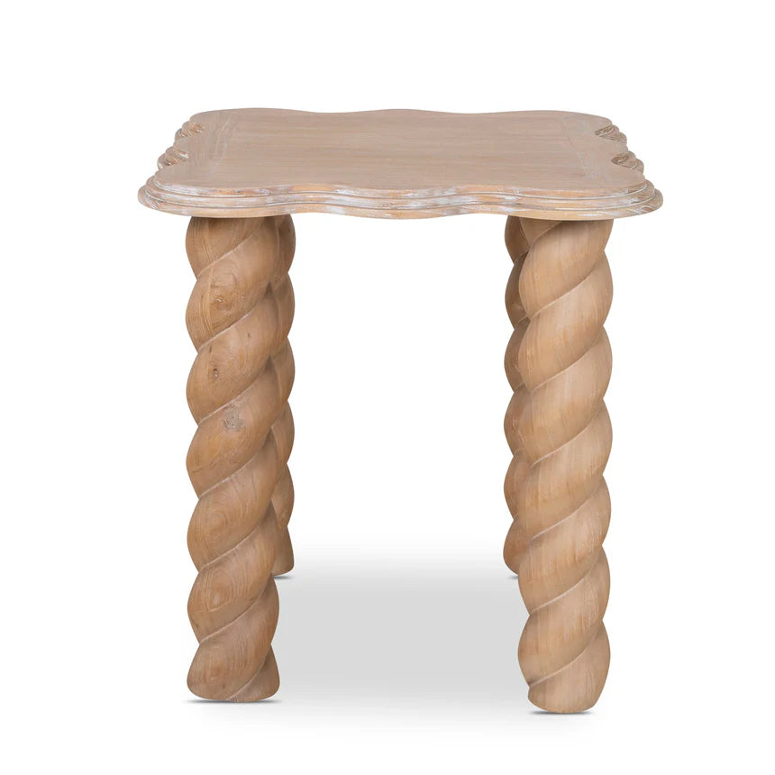 Ruslan 55cm Side Table - Natural
