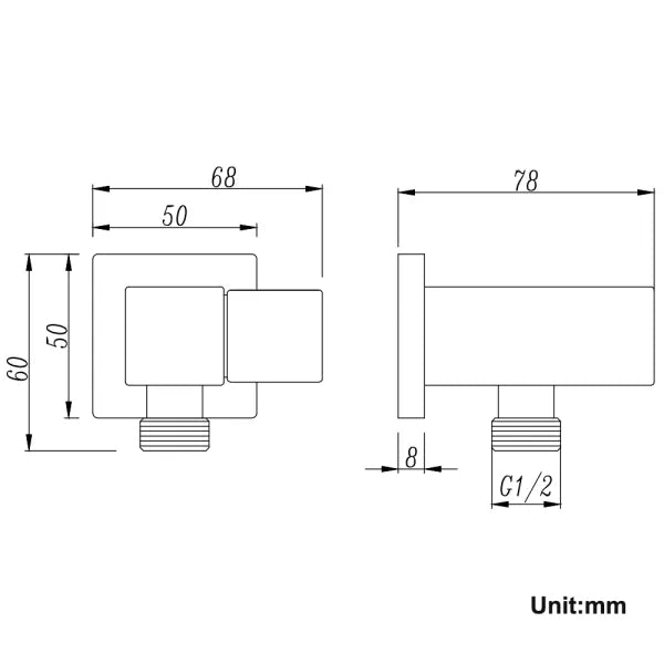 Esperia Shower Holder & Connector