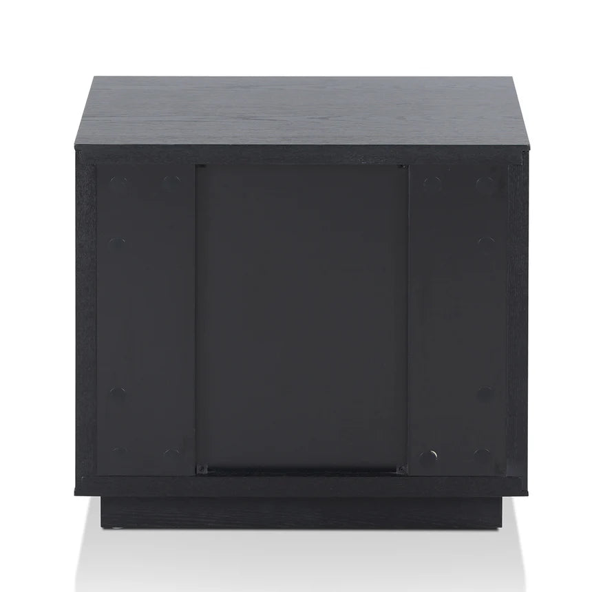 Jane Bedside Table - Full Black