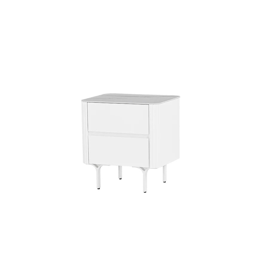 Shae Bedside Table - White