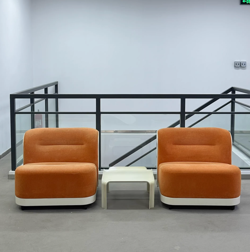 Trinom Lounge Chair Single Sofa by Peter Maly