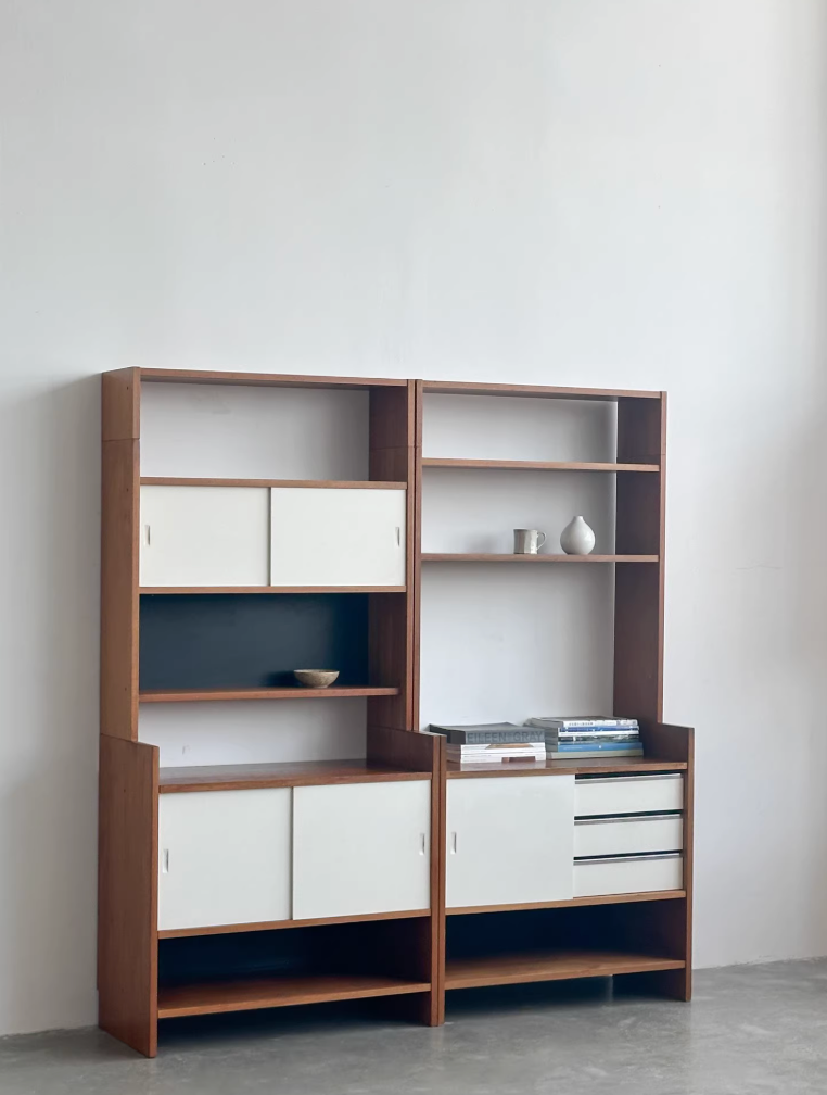 Scandinavian Teak Bookshelf by Poul Cadovius