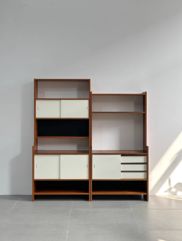 Scandinavian Teak Bookshelf by Poul Cadovius