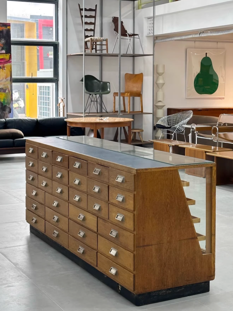 European Display Cabinet: Vintage DC by Belgium — Woven Space