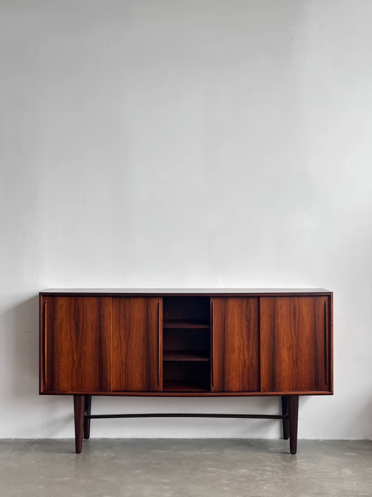 Nordic Used Danish Rosewood Sideboard by Svend Aage Madsen