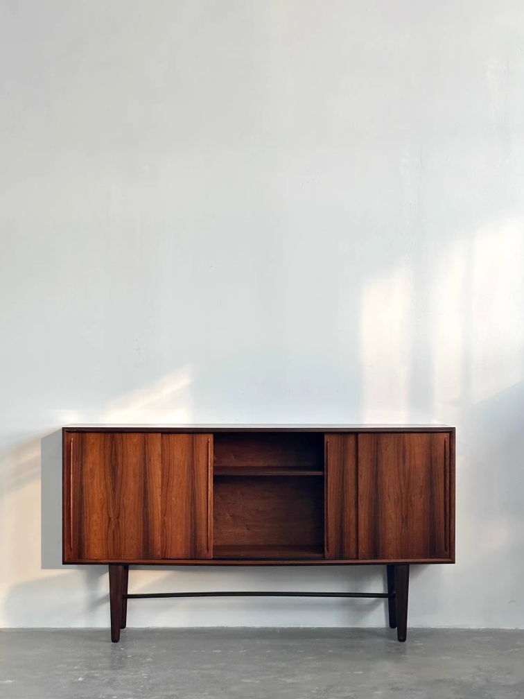 Nordic Used Danish Rosewood Sideboard by Svend Aage Madsen