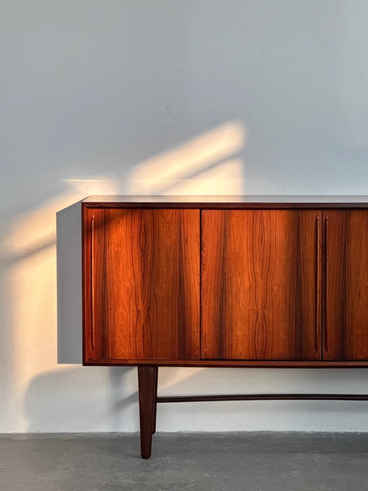 Nordic Used Danish Rosewood Sideboard by Svend Aage Madsen