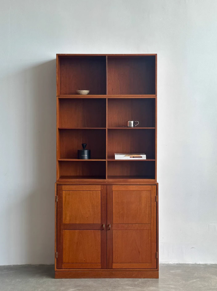 Nordic Used Danish Bookcase Storage Cabinet by Christian HvdT