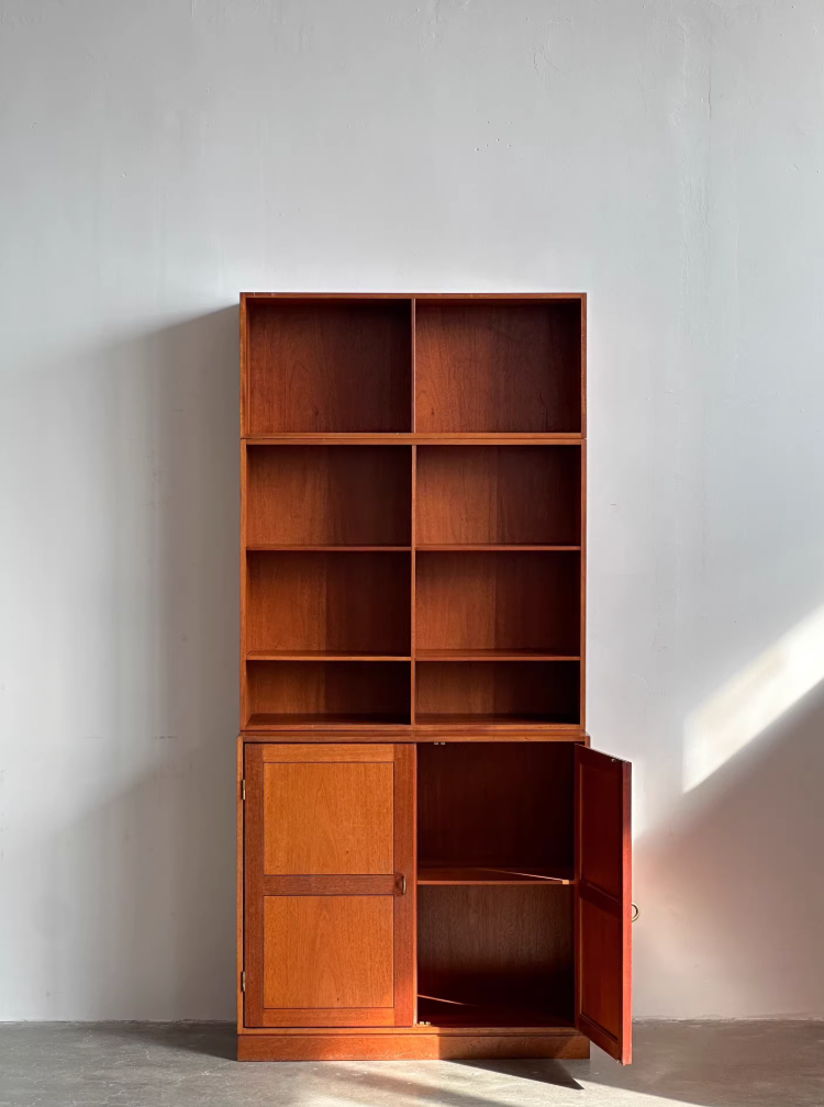 Nordic Used Danish Bookcase Storage Cabinet by Christian HvdT