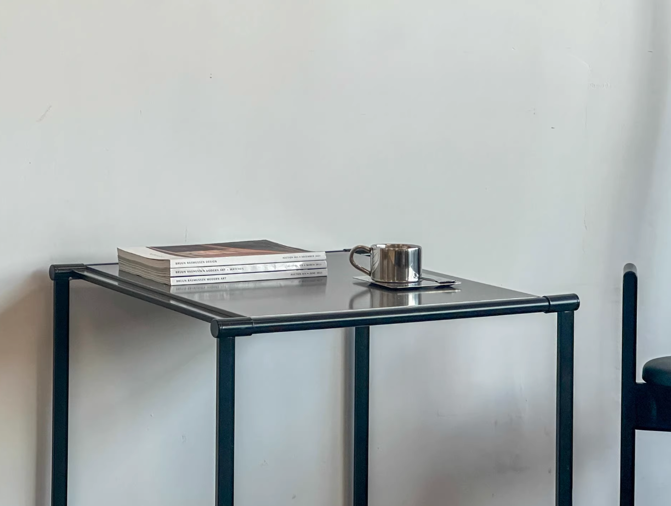 FM62 Side Table: Metal Side Table by Radboud van Beekum