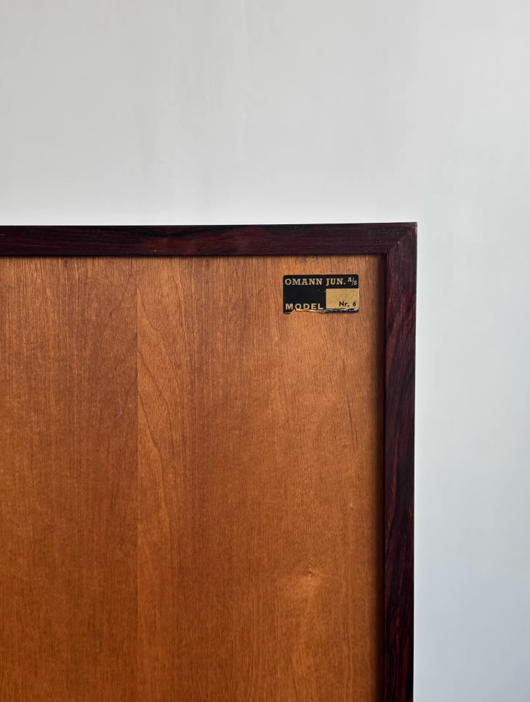 Omann Rosewood Bookcase by Gunni Omann