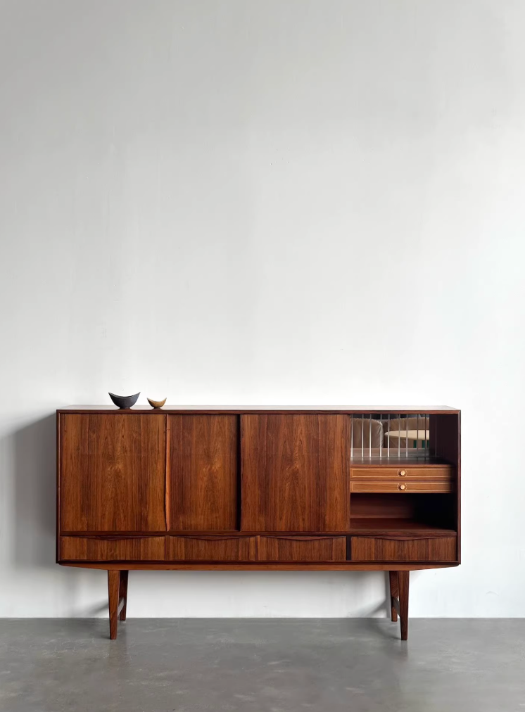 Danish Rosewood Sideboard by EWBach