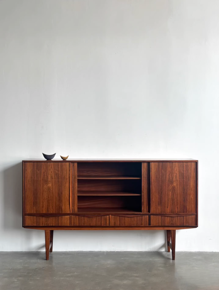 Danish Rosewood Sideboard by EWBach