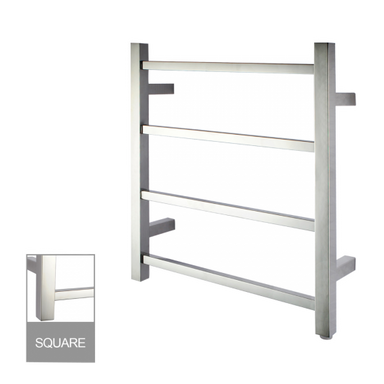 Square Electric Heated Towel Rack 4 Bars