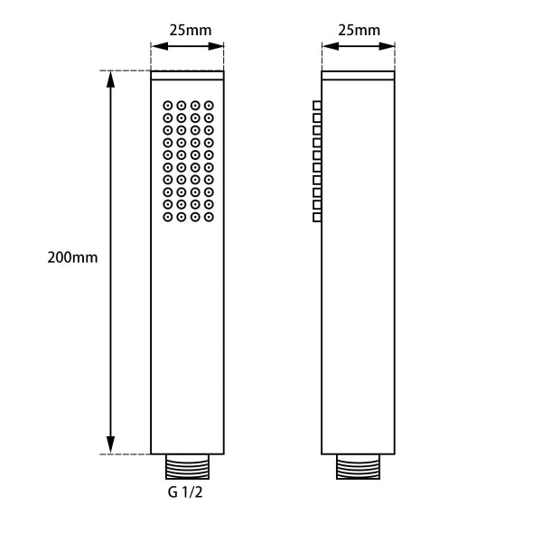 Pentro 10" Round Handheld Shower Station