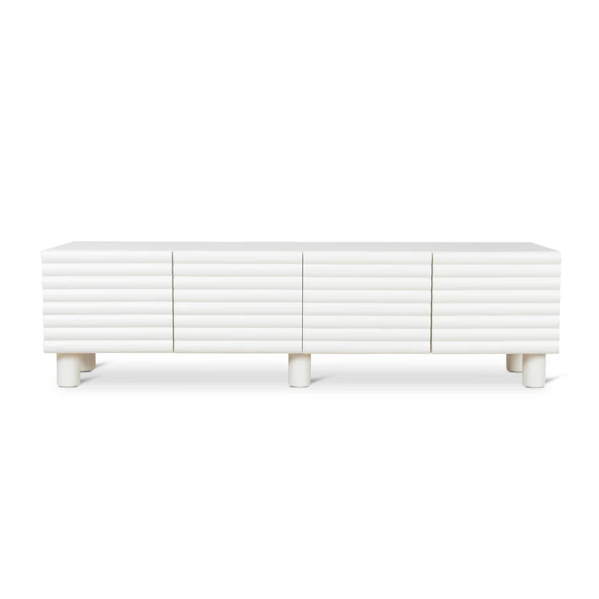 Vasuda 2m TV Entertainment Unit - White