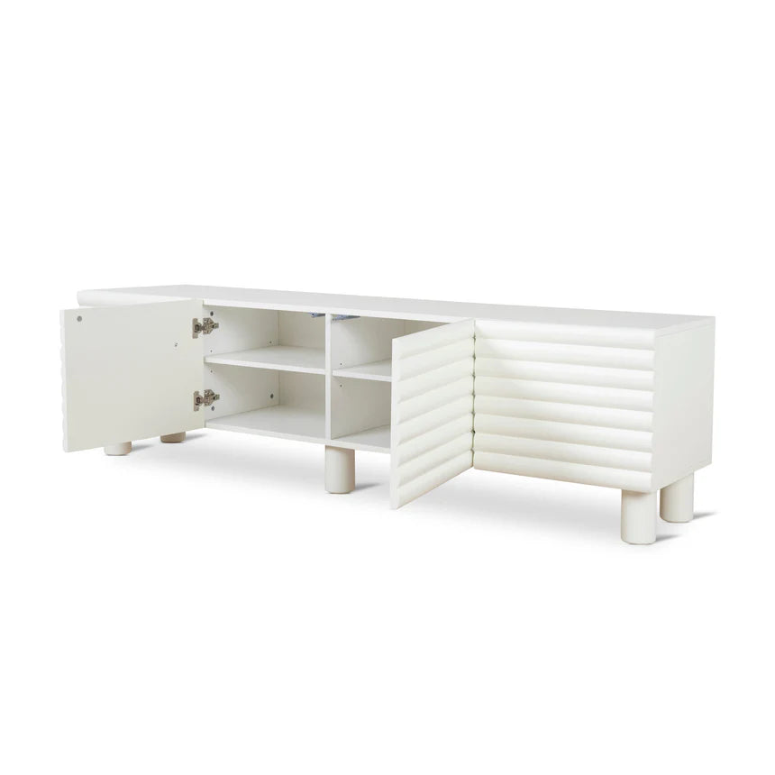 Vasuda 2m TV Entertainment Unit - White