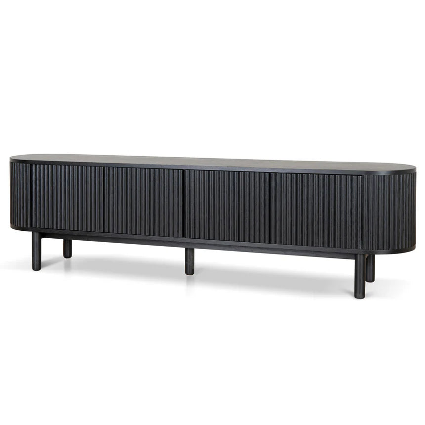 Melita 2m TV Entertainment Unit - Full Black