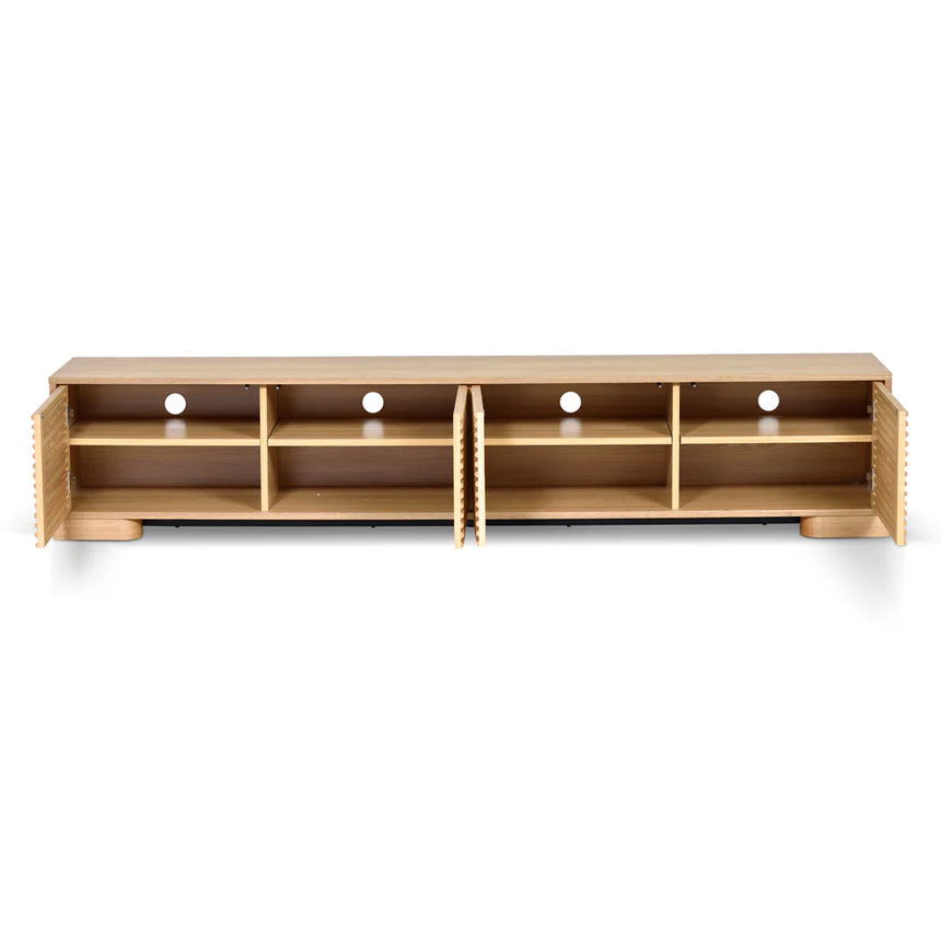 Riley 2.3m TV Entertainment Unit - Natural