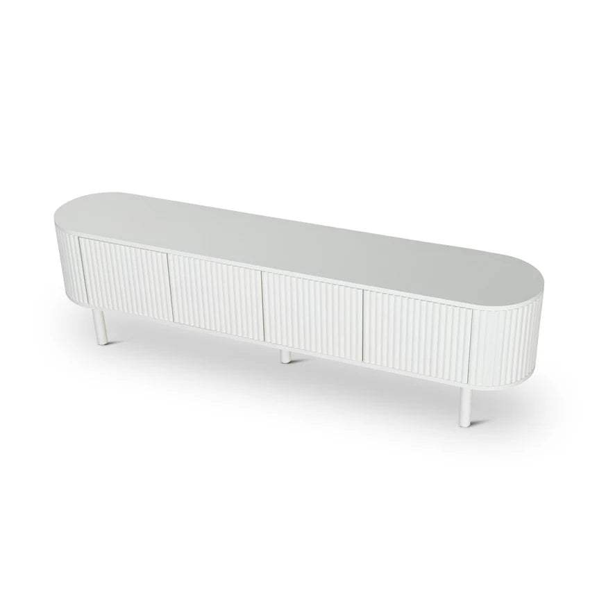 Melita 2m TV Entertainment Unit -White