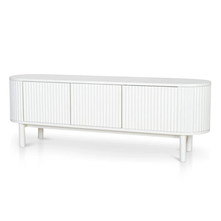 Daisy 1.6m TV Entertainment Unit - Full White