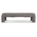 Tasker Long Ottoman - Choco Brown