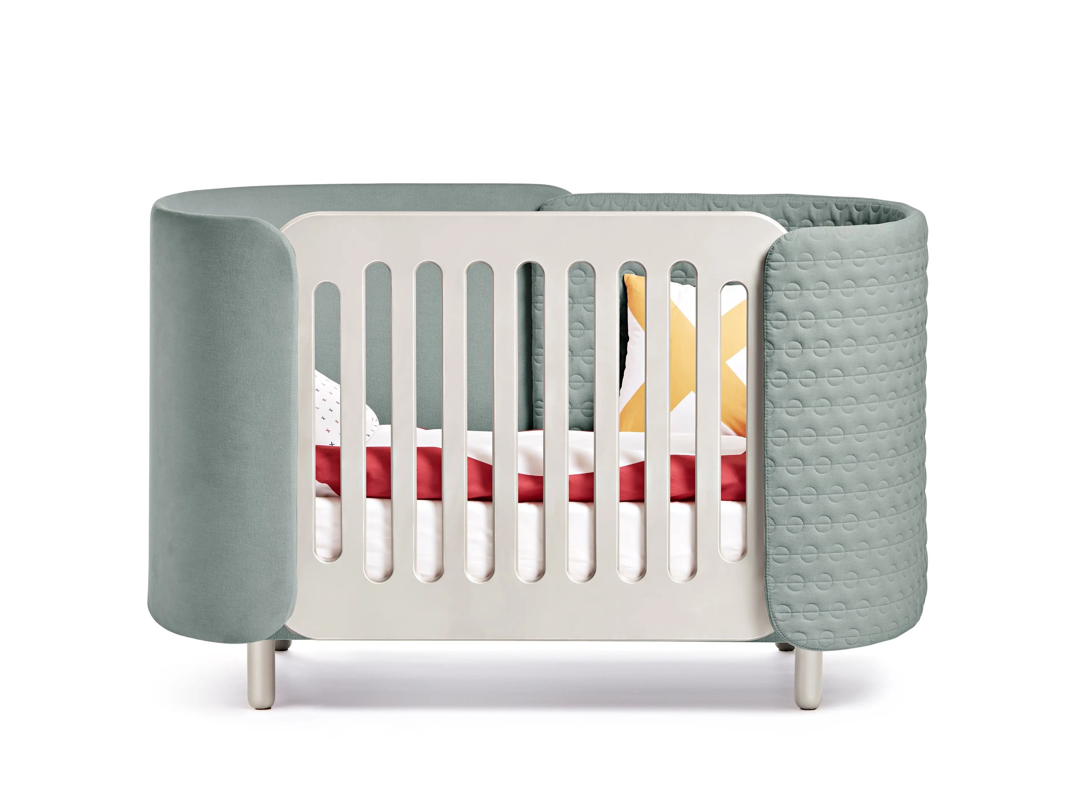 Premium E1 Grade Modern European Baby Cot Bed for Nursery & Kids Room