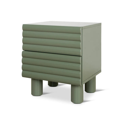 Vasuda Bedside Table - Green