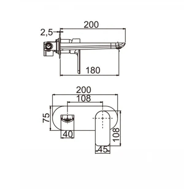 Persano Mixer with Spout