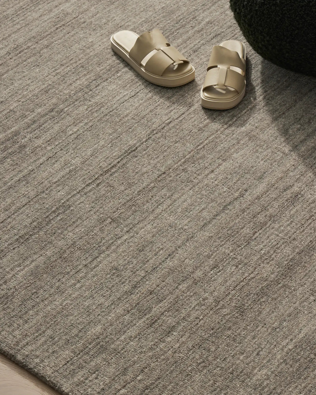 Weave Gippsland Floor Rug - Stone — Woven Space