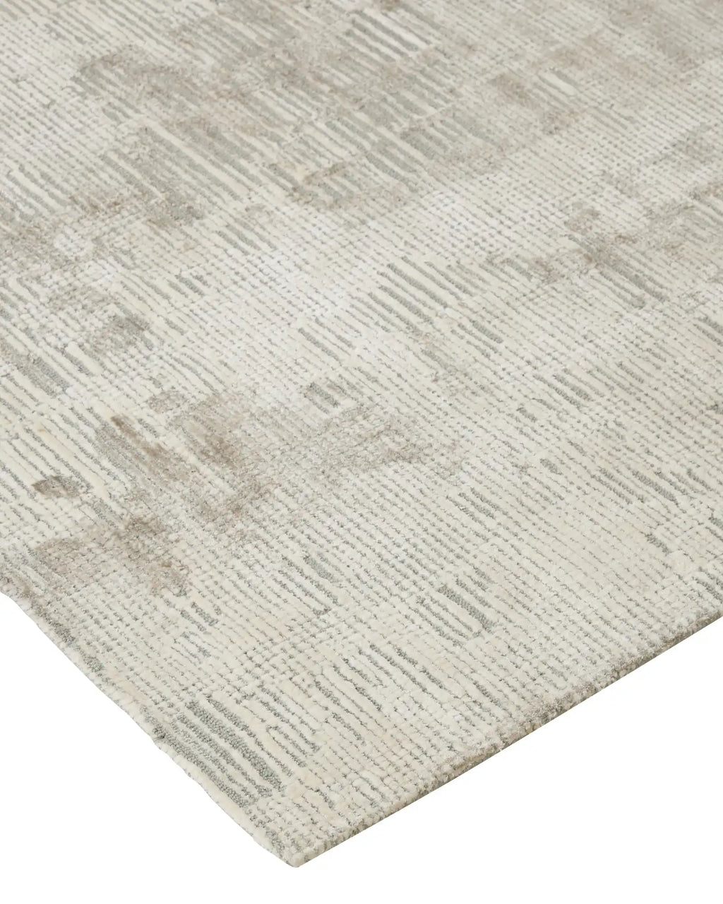 Weave Glebe Floor Rug - Silver