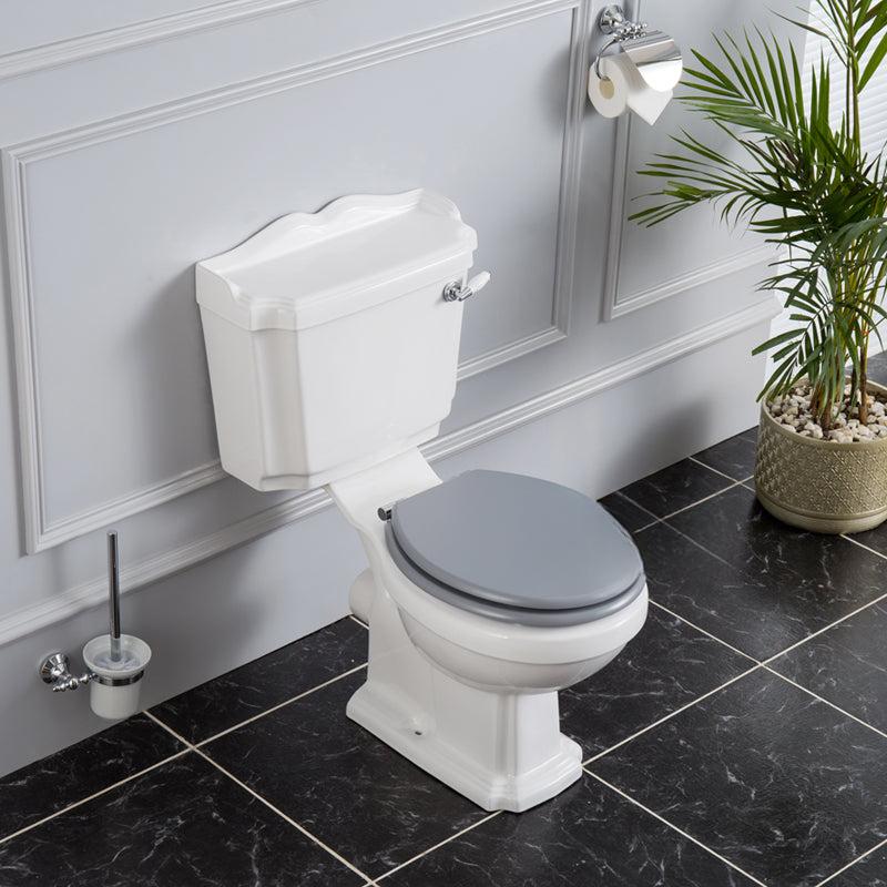 Alice Classic Retro Wall-to-Floor Toilet, Split Design