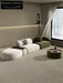 Abigail Modern Curved Sofa Coffee Table Combination